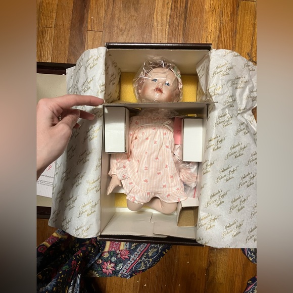 Yolanda’s Picture-Perfect Babies, “Emily” Porcelain Doll - Picture 7 of 9